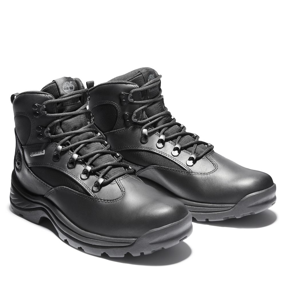 Bocanci De Drumeție Timberland Barbati Negrii - Chocorua Trail Mid Waterproof - Romania - DOFZCA285